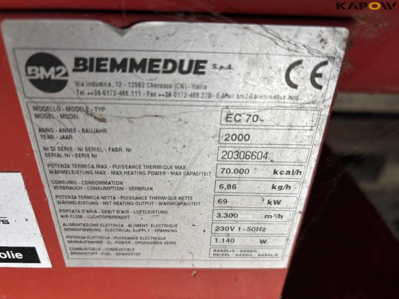 Biemmedue EC 70 varmekanon 8