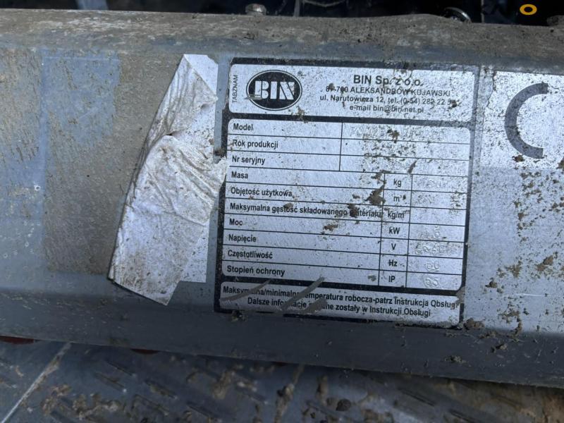 BIN 250 ton silo 2 stk. med udstyr 21