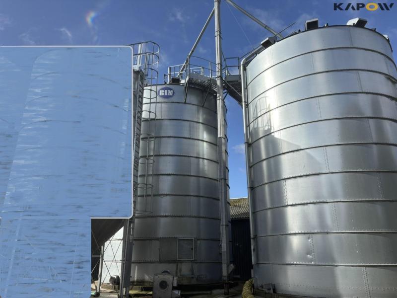 BIN 250 ton silo 2 stk. med udstyr 34