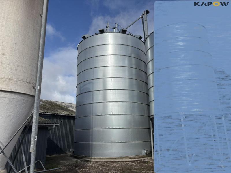 BIN 250 ton silo 2 stk. med udstyr 35