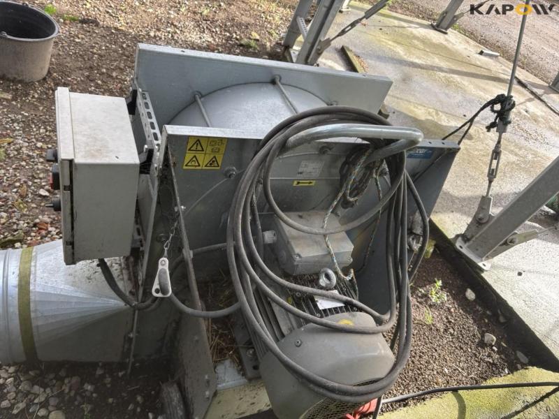 BIN 250 ton silo 2 stk. med udstyr 55