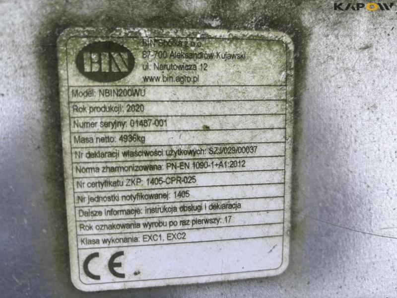 BIN 250 ton silo 2 stk. med udstyr 14