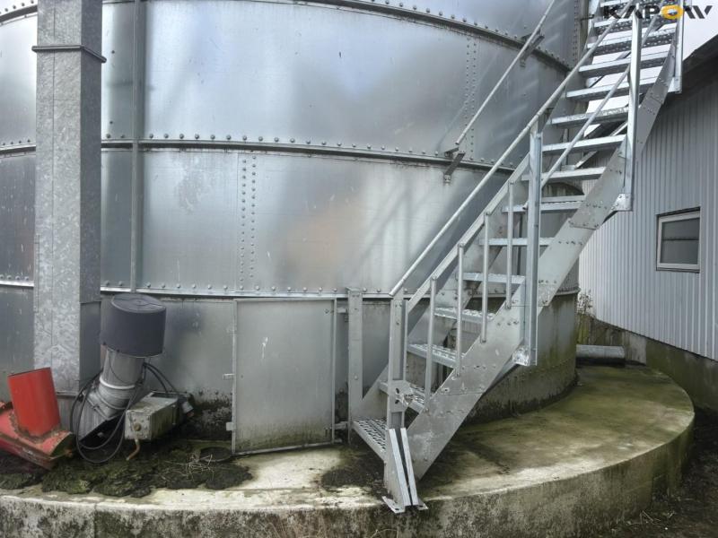 BIN 250 ton silo 2 stk. med udstyr 35