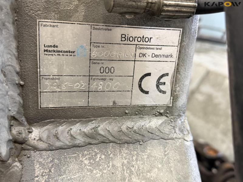 Biorotor 6000 ukrudtsharve 25