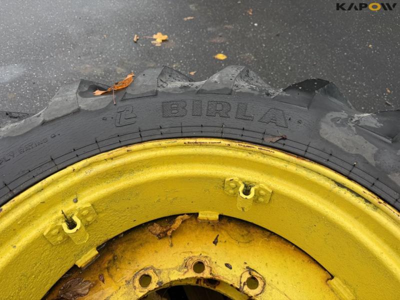 Birla 12.4-R28 komplette hjul 8