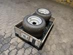 BKT 23x8.50-12 komplette hjul - 4 stk 7