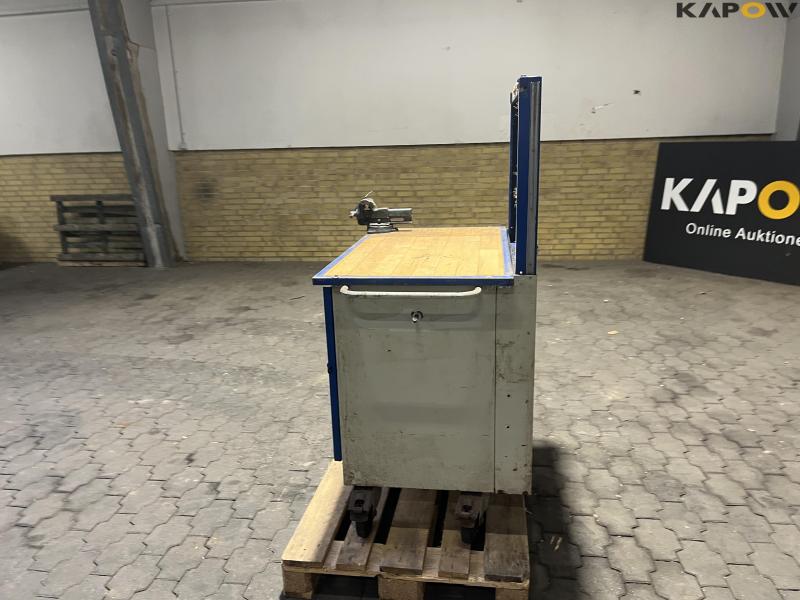 Blika værkstedsrullebord uden indhold 8