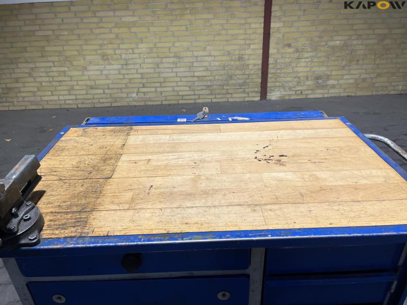 Blika værkstedsrullebord uden indhold 12