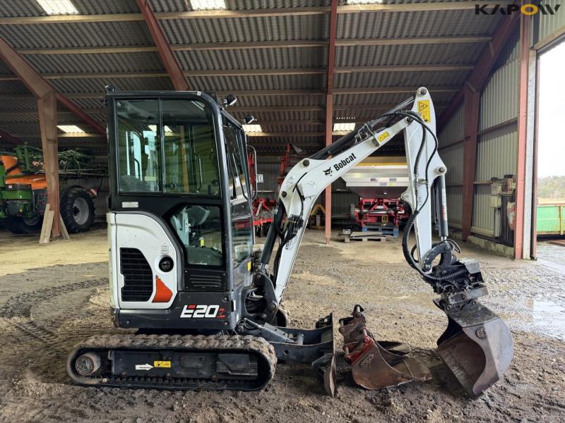 Bobcat E20z minigravemaskine 4