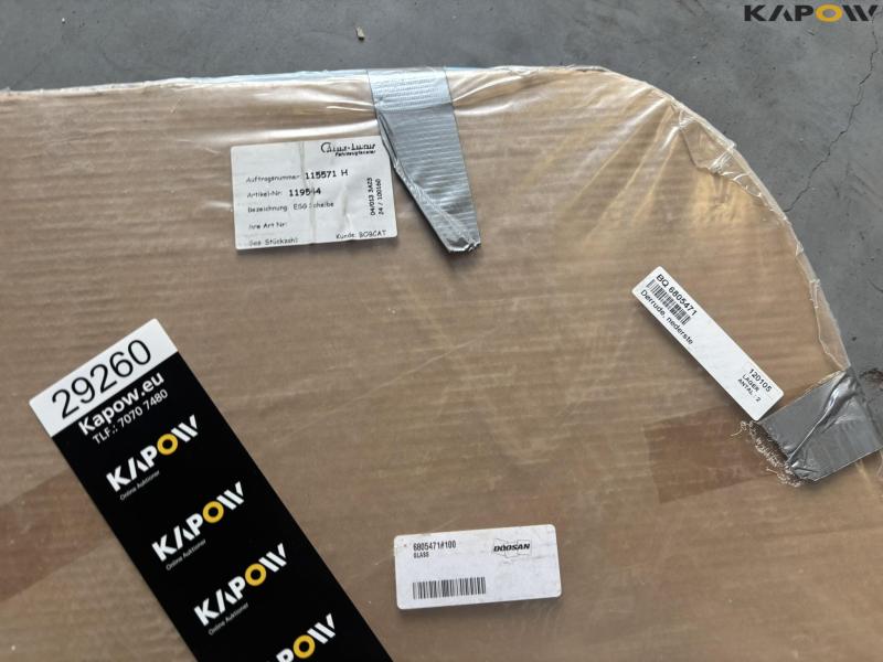 Bobcat nederste dørrude  2 stk. - nye 7