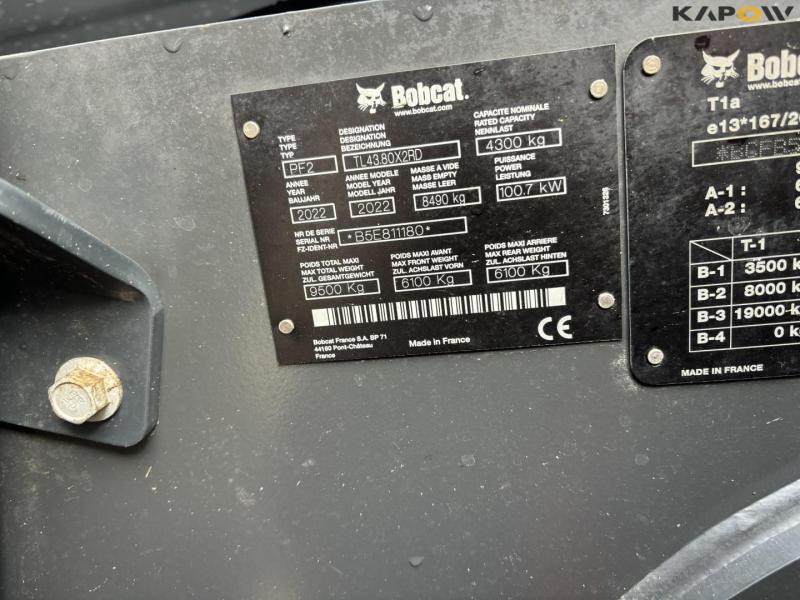 Bobcat TL 43.80HF teleskoplæsser 48