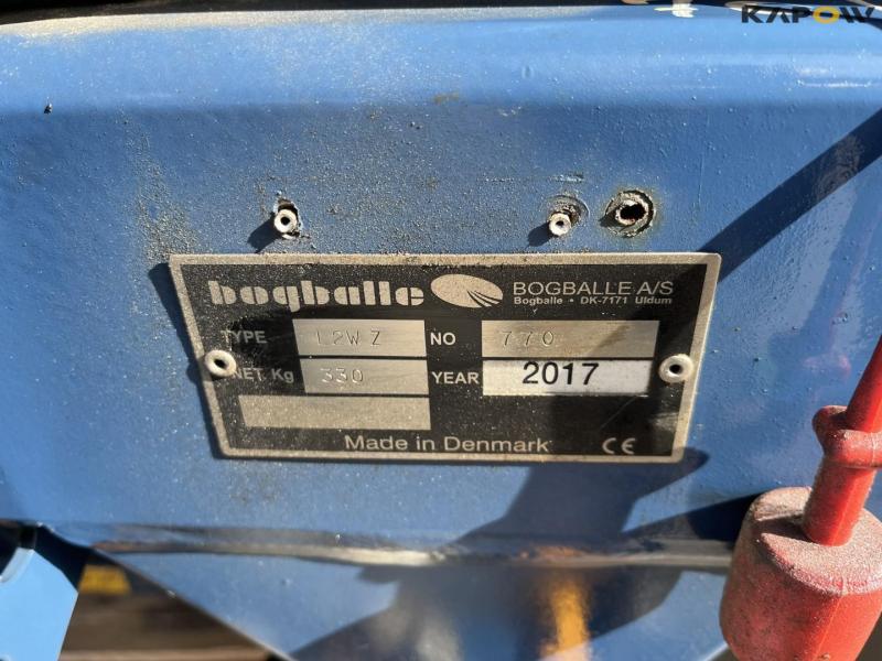 Bogballe L2W Z plus gødningsspreder med BXL 1300 kran 9