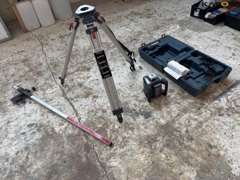 Bosch GLR 500HV rotorlaser med udstyr 2