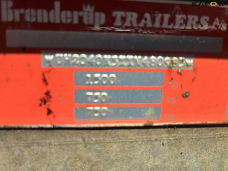 Brenderup Gh 40K maskintrailer 20