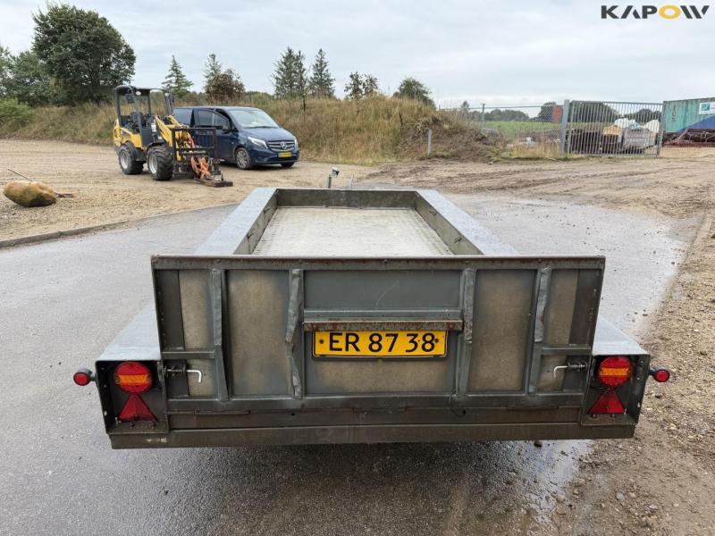 Brenderup maskintrailer med tip 6