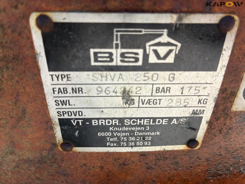 BSV SHVA 250G grab til kran 6