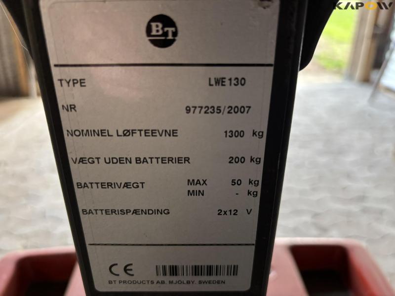 BT LWE 130 el palleløfter 14