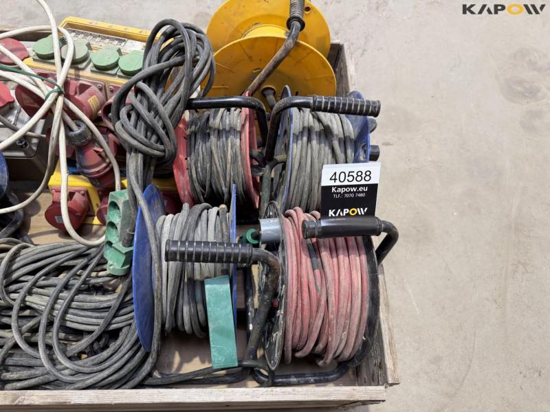 Byggestrømstavler og kabelruller 12