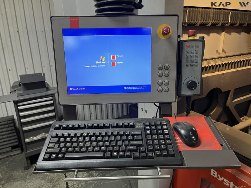 Bystronic Bystar 4020 Co2 laserskære med omskifterbord 9