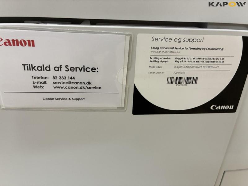 Canon ImageRunner Advance DX C3830i kopimaskine 5