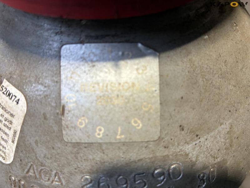 Carbondioxid 10kg flasker 10