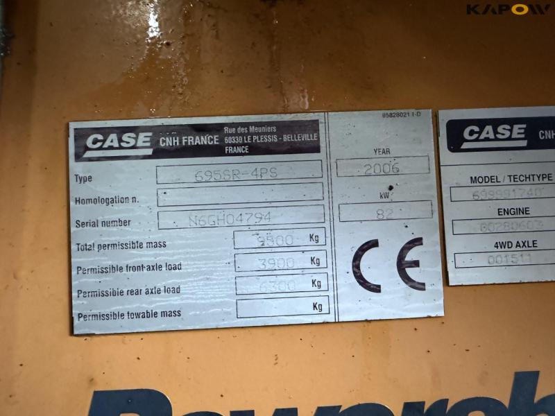 Case 695 rendegraver 40