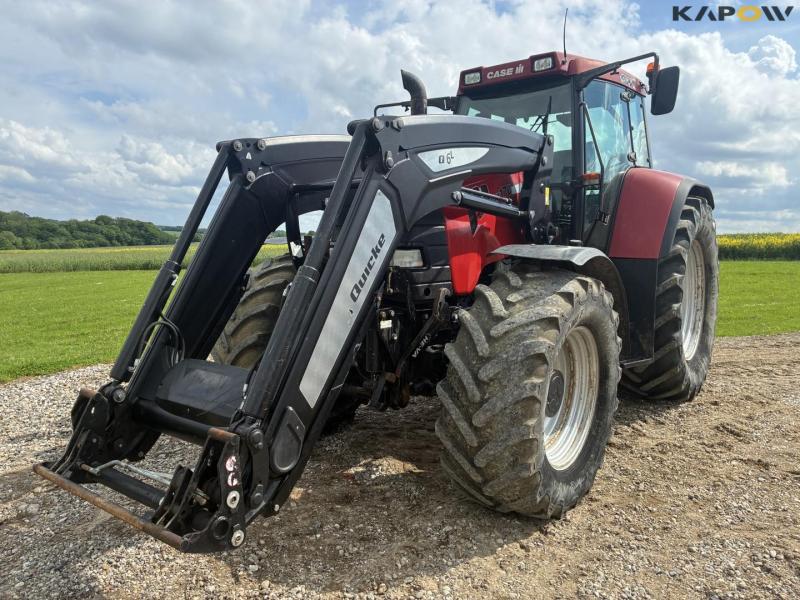 Case CVX 170 traktor med frontlæsser 1