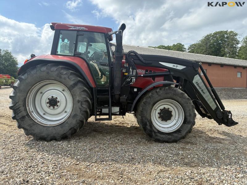 Case CVX 170 traktor med frontlæsser 4