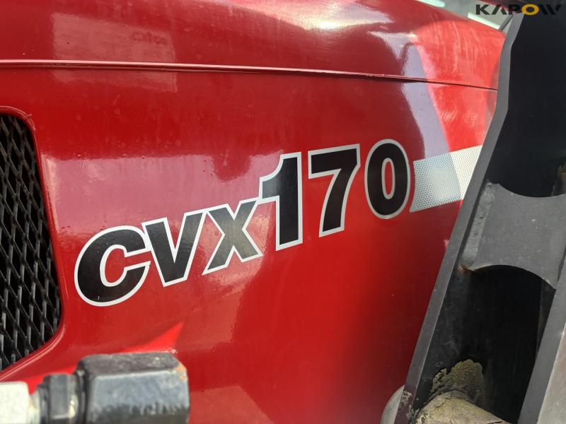 Case CVX 170 traktor med frontlæsser 7