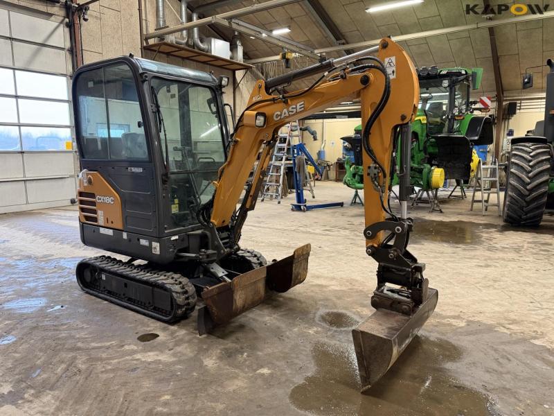 Case CX18C minigravemaskine 3