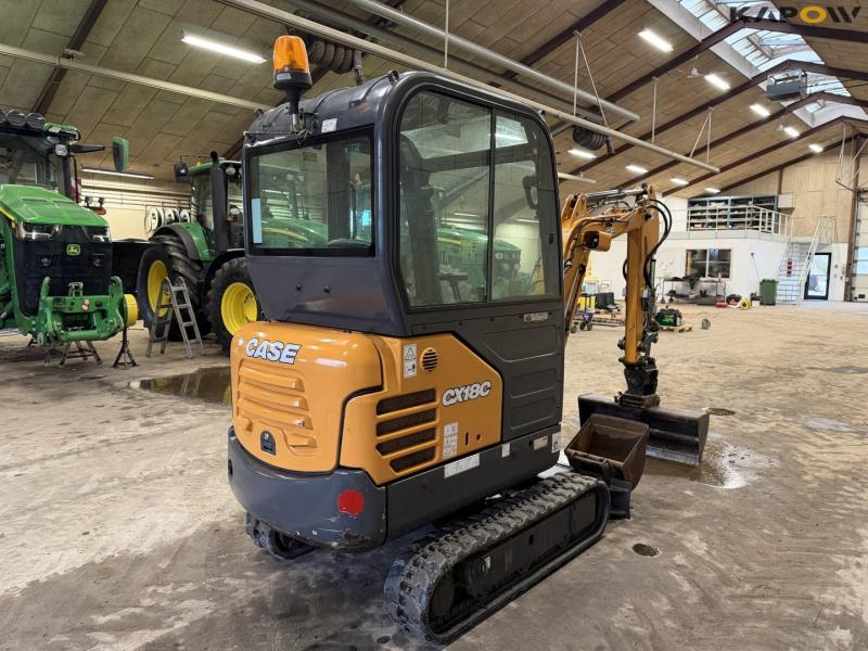 Case CX18C minigravemaskine 5