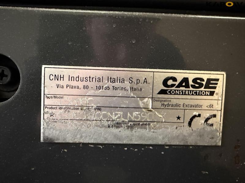 Case CX18C minigravemaskine 36