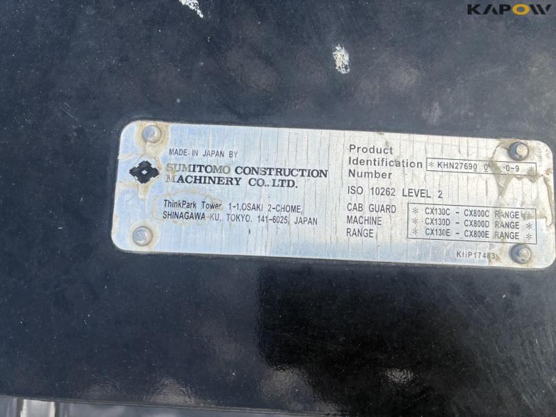 Case CX350D gravemaskine 96