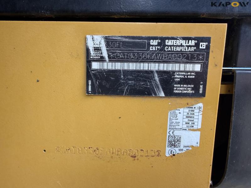 Caterpillar 330 FL gravemaskine 64