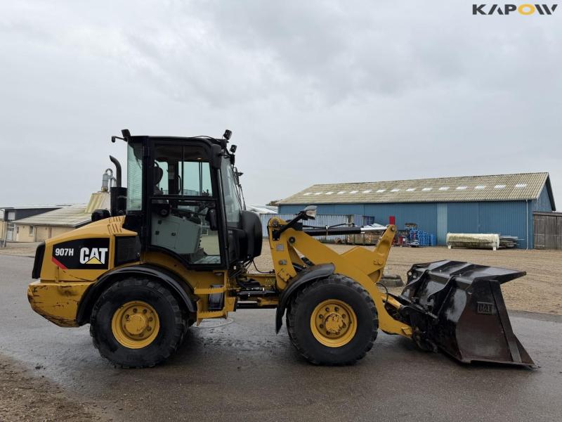 Caterpillar 907H gummihjulslæsser 4