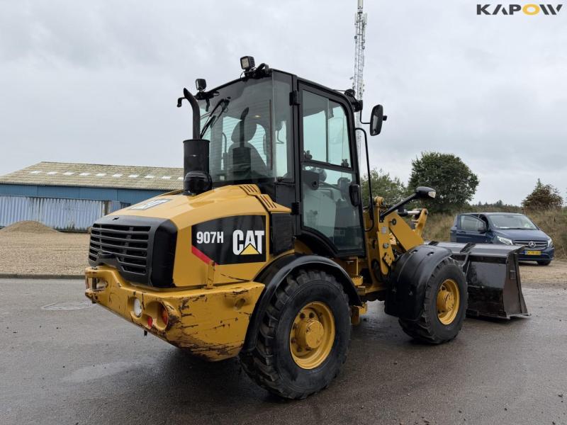 Caterpillar 907H gummihjulslæsser 5