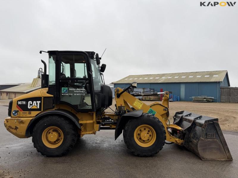Caterpillar 907H2 gummihjulslæsser 4