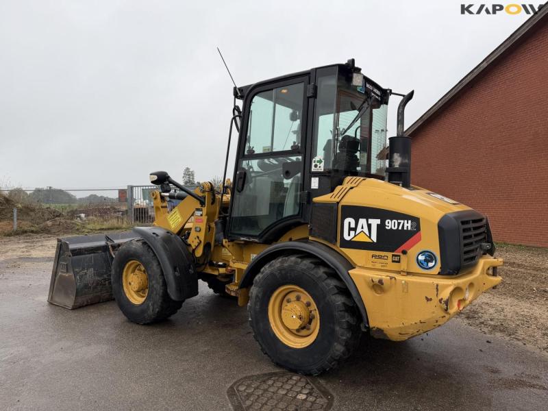 Caterpillar 907H2 gummihjulslæsser 7