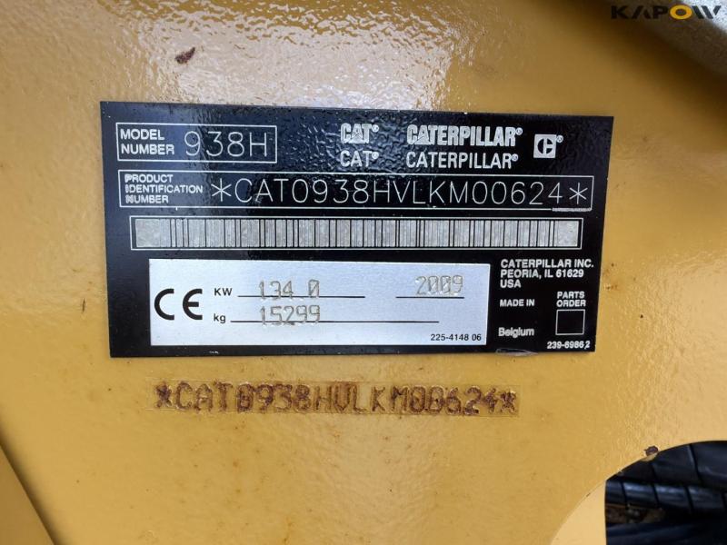 Caterpillar 938H gummihjulslæsser 56