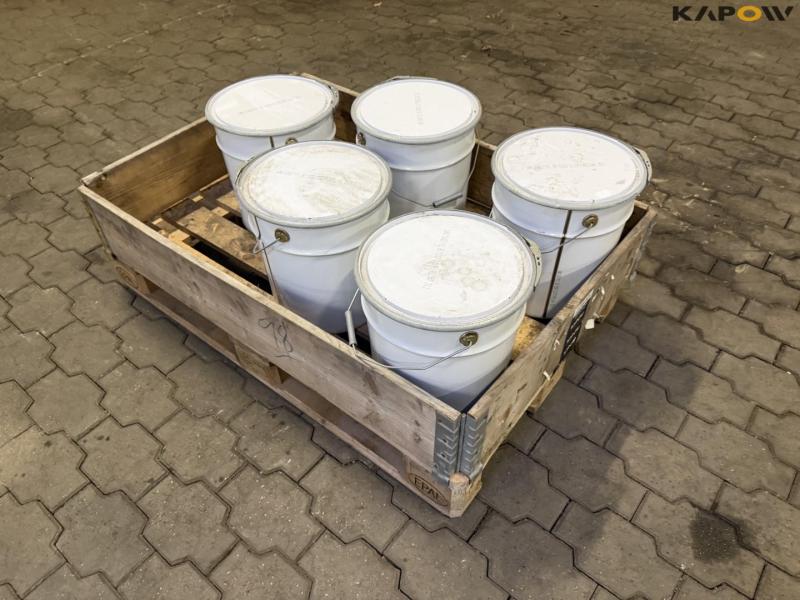 Caterpillar gul maling 1