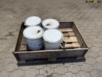 Caterpillar maling - 4stk 2