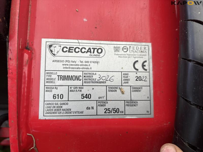Ceccato Trimmonc Mega Monster flishugger PTO trukket 42