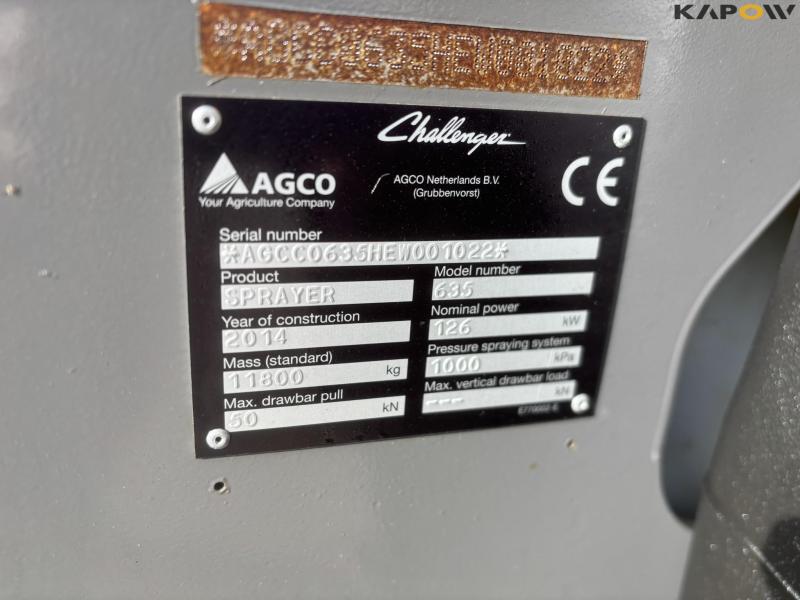 Challenger RoGator RG635C sprøjte 15