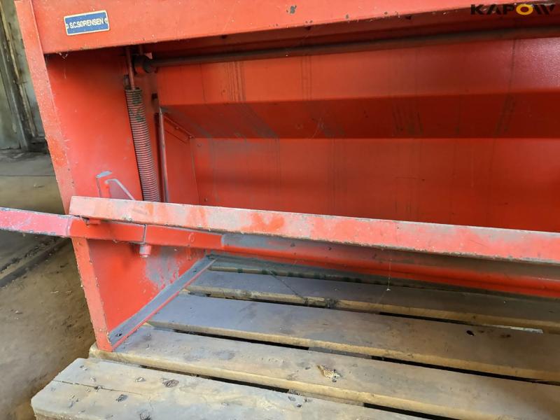 Cidan pladesaks med fod pedal 7