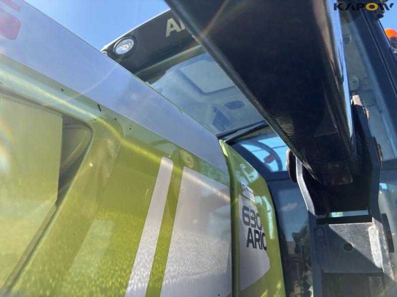 Claas 630 traktor med frontlæsser 1