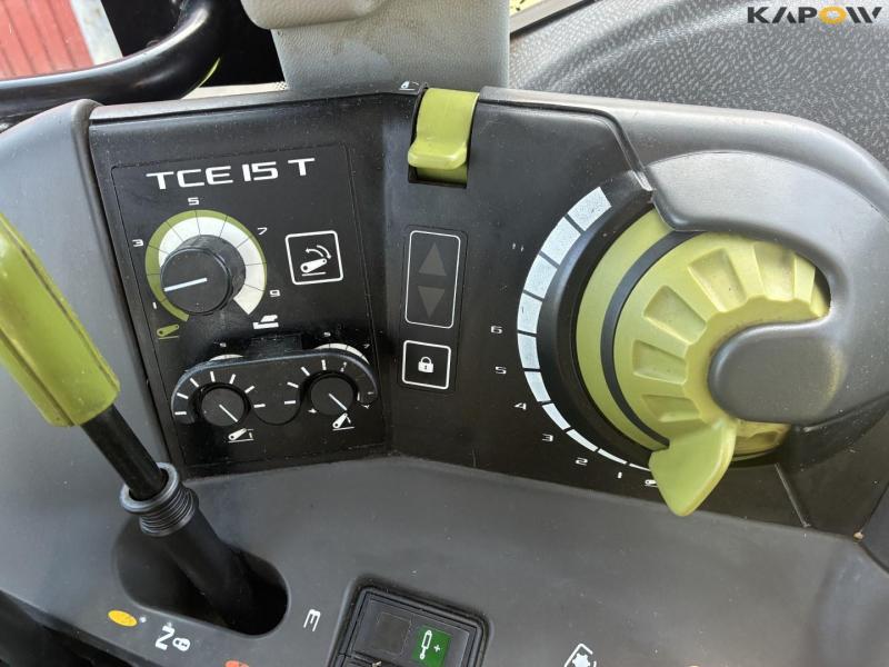 Claas 630 traktor med Trima  frontlæsser 60