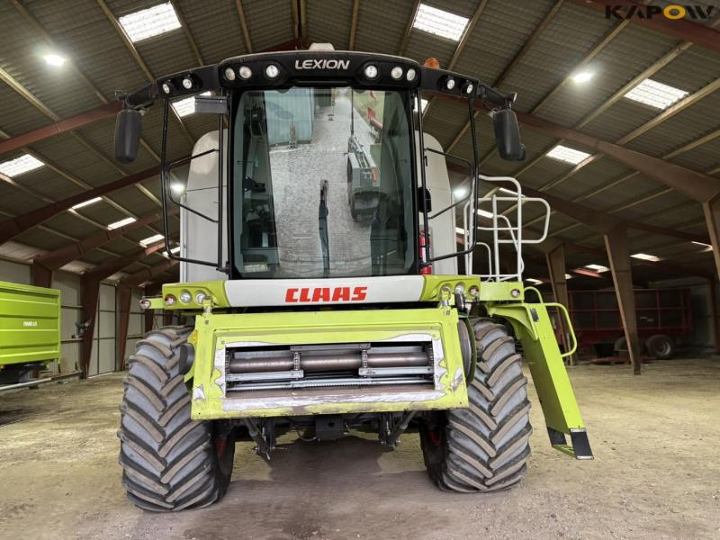 Claas 670 mejetærsker med V900 30fod skærebord 2