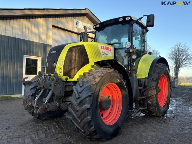 Claas Axion 840 traktor 1