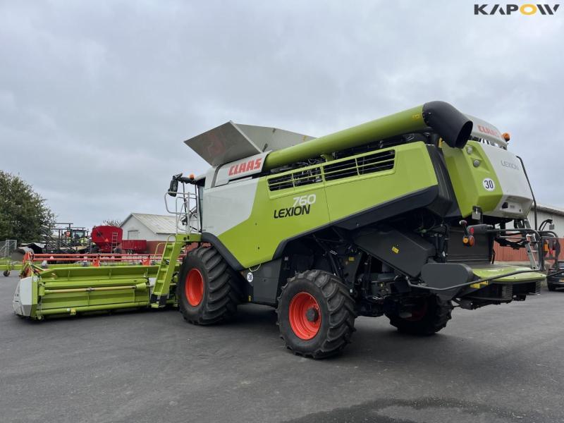 Claas lexion 760 mejetærsker med 31 fods skærebord 7