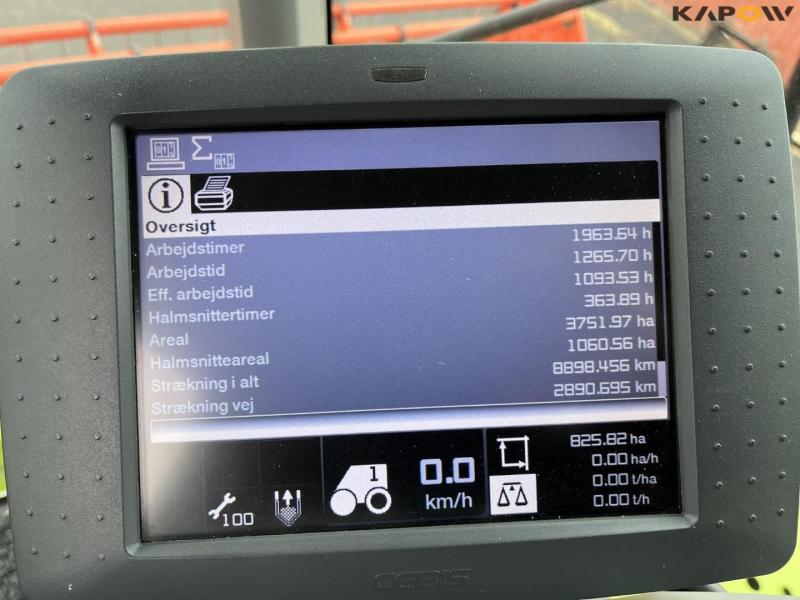 Claas lexion 760 mejetærsker med 31 fods skærebord 47